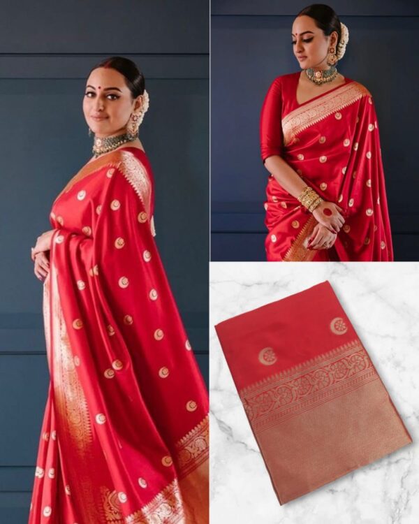 Silk Saree with Rich Pallu & Jacquard Work
