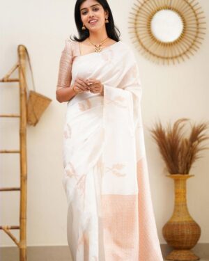 Banarasi Elegance Soft Lichi Silk Saree