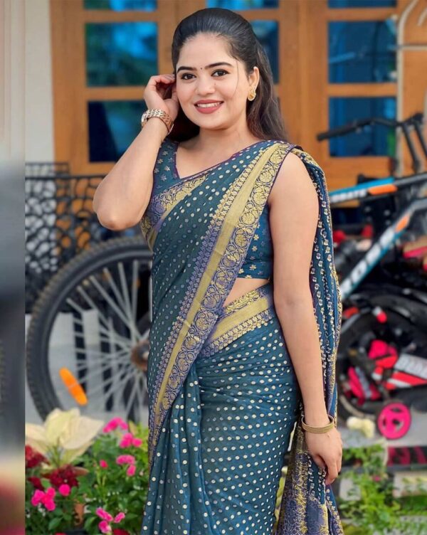 Soft Litchi Silk Sarees